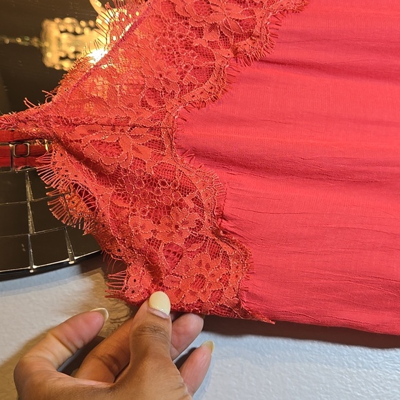 Abercrombie & Fitch Viscose Babydoll Y2K Tank Top - Picture 3 of 11